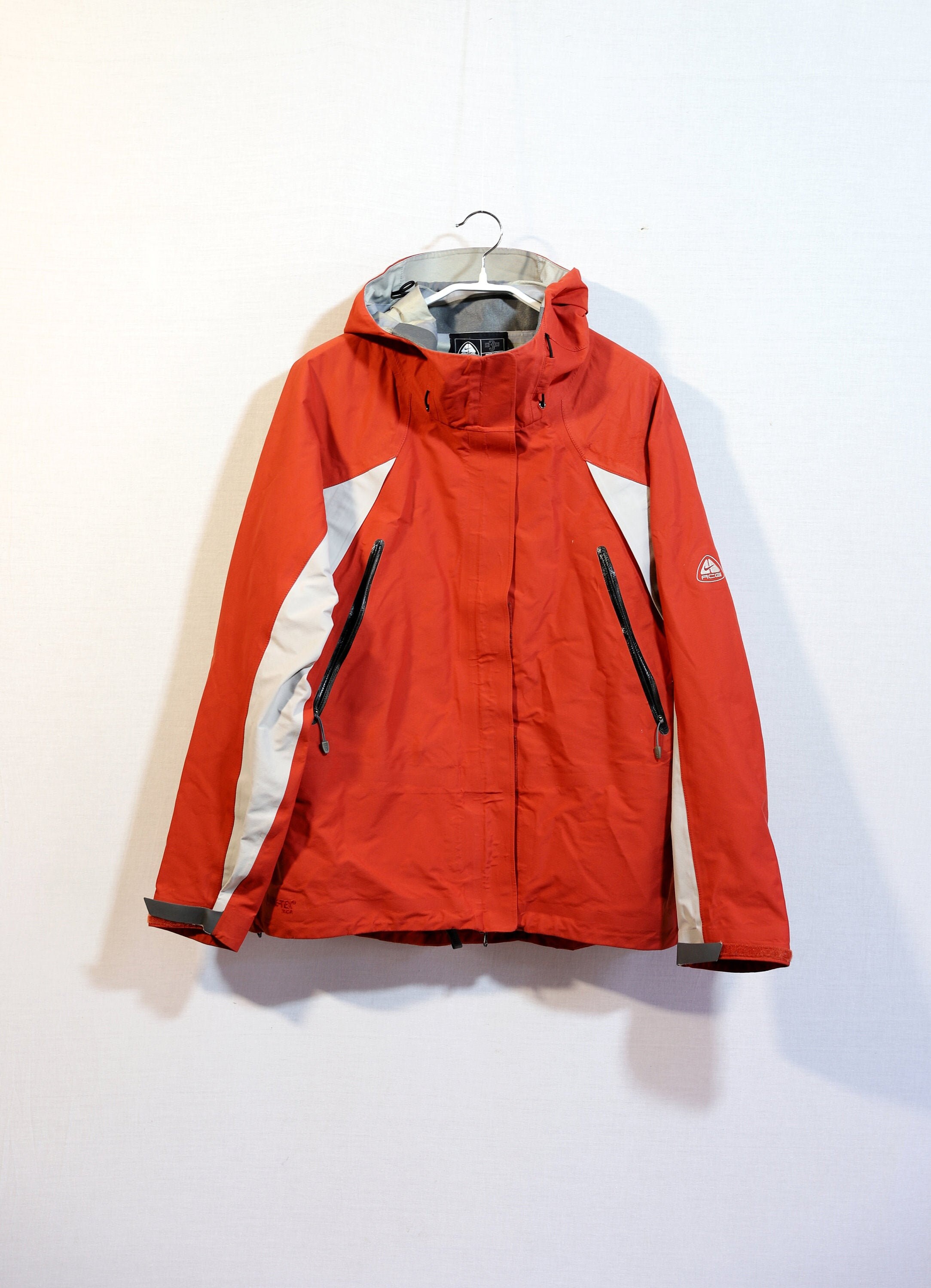 Nike Jacket Mens Red Skiing Jacket Zipper Winter Outerwear - Etsy
