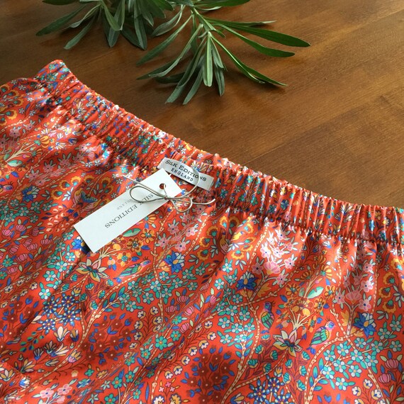 Calecon de luxe. Boxer pour homme 100 soie. Cadeau d anniversaire en soie pour lui. Sous vetements de luxe pour hommes. Offrez lui un cadeau. Boxer a imprime Liberty Etsy France