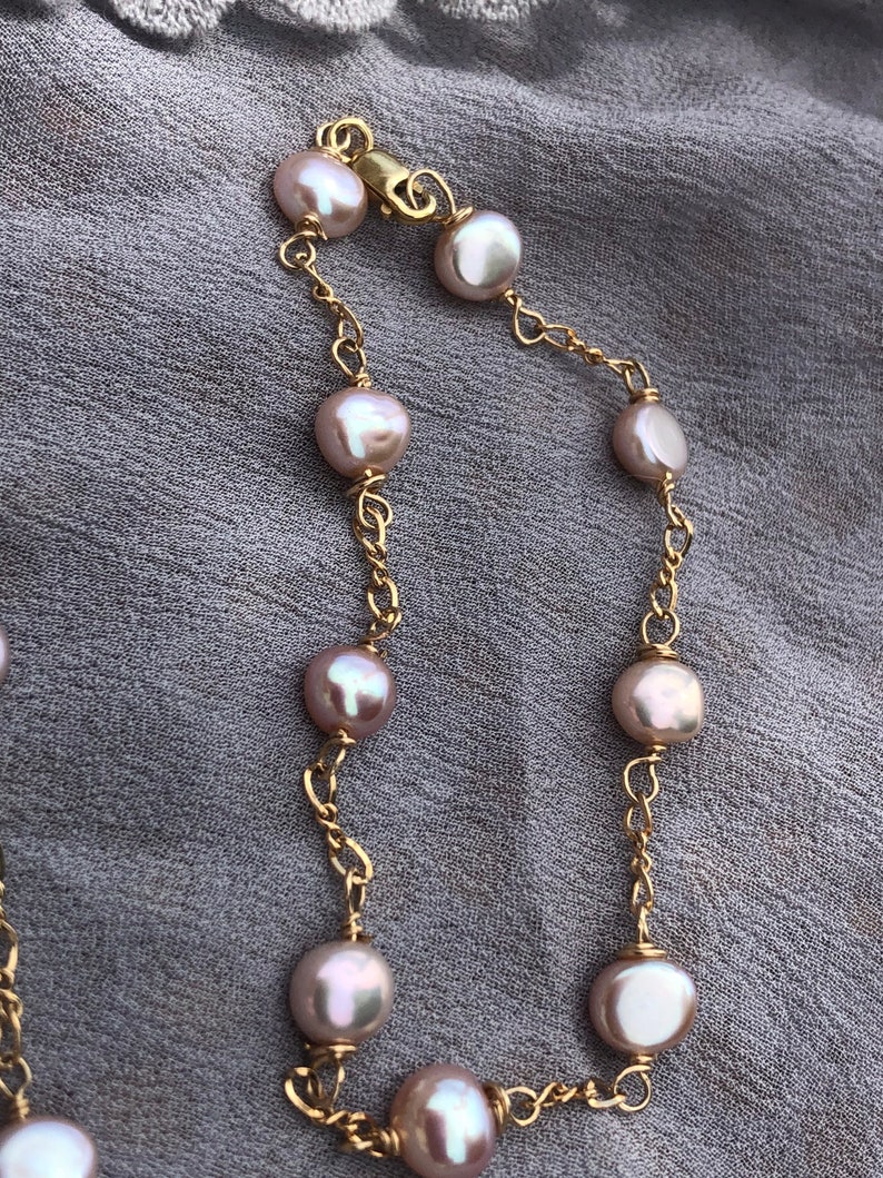 Freshwater pearl bracelet