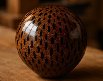 Black Palm Gear Shift Knob – Hand-Turned Weighted Shifter – Custom Made - Classic Cars -