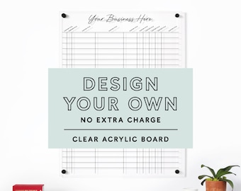 DESIGN YOUR OWN board - Vertical