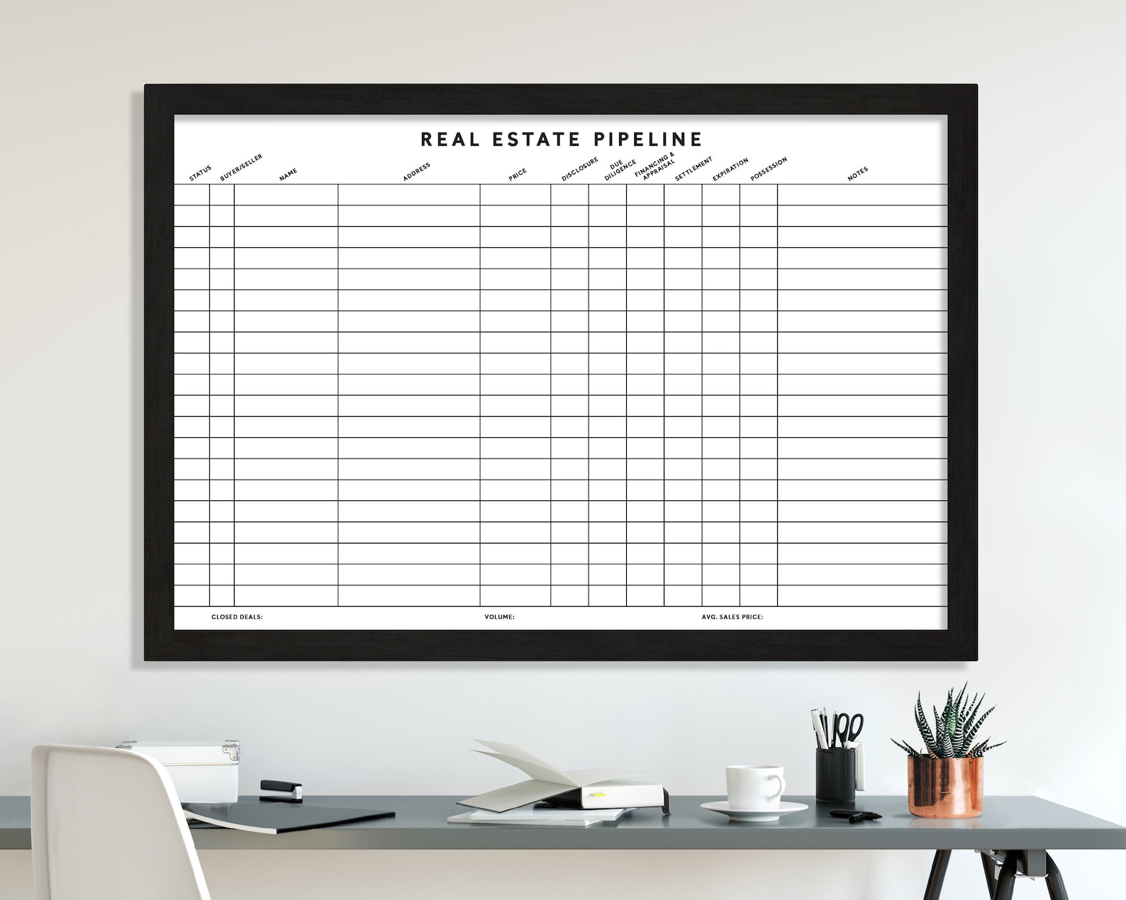 Real Estate Whiteboard LARGE Size - Etsy