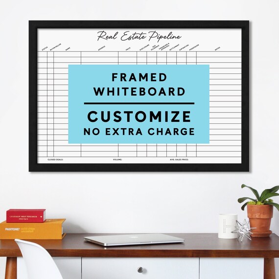 Real Estate Whiteboard LARGE Size script - Etsy