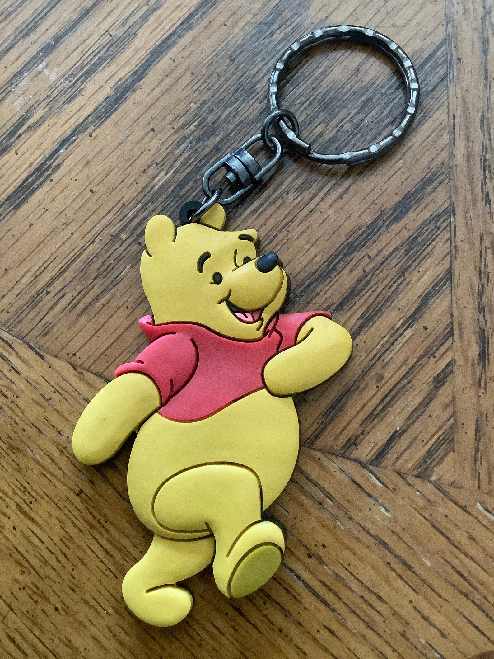 Winnie the Pooh keychain 1990s Etsy