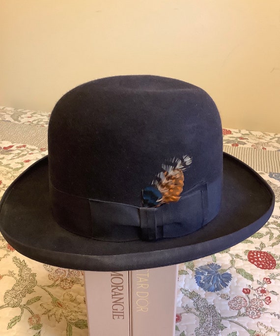 Vintage Bowler Hat 1940s