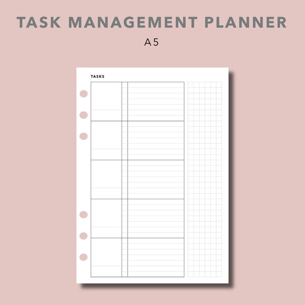 Planner Inserts Printable A5 - Etsy