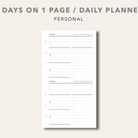 Filofax Personal - Etsy
