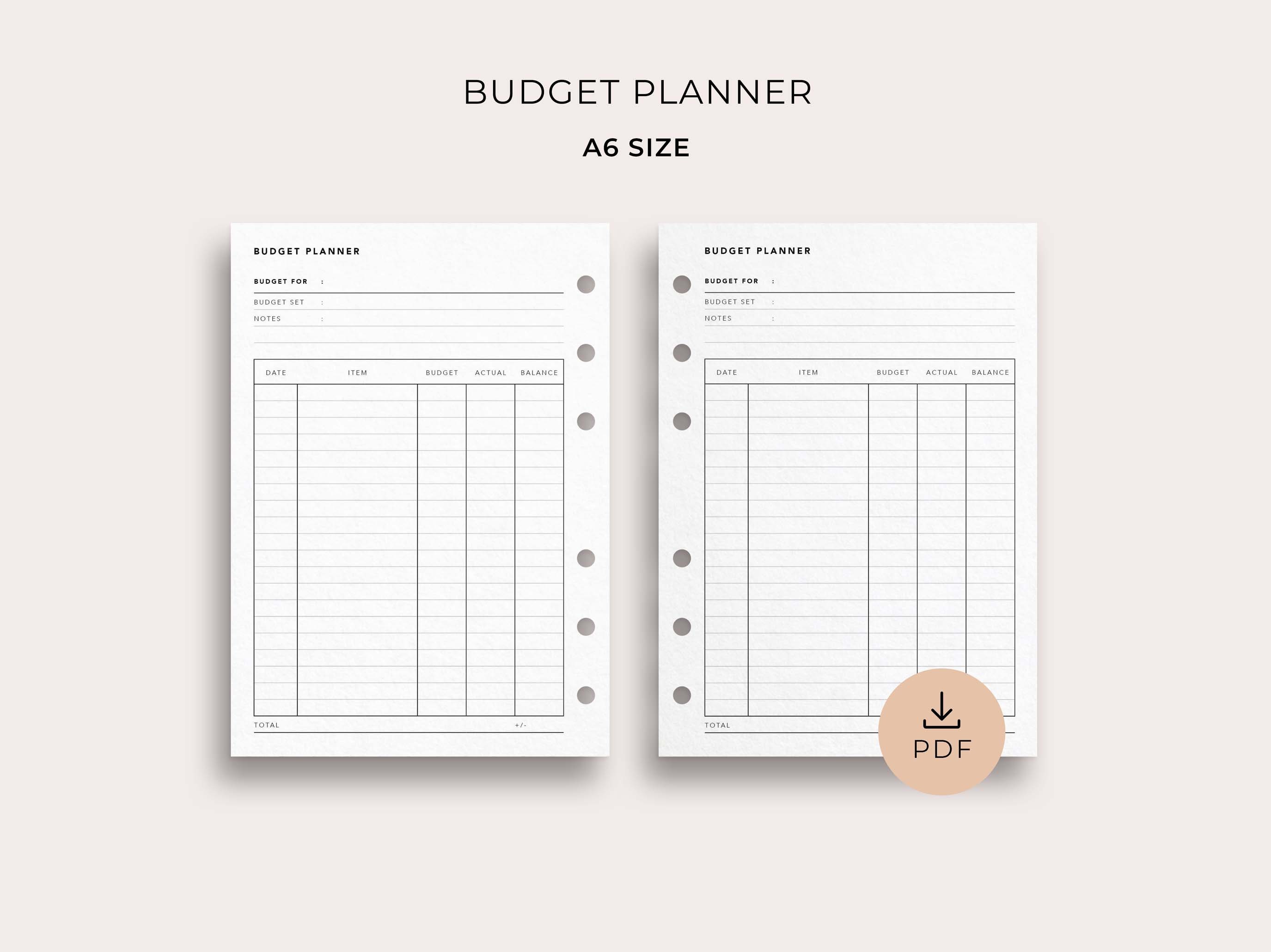 Classeur Budget A6, Classeur Enveloppe Budget Planner, PU Cuir Carnet avec  Pochette Depenses, Organisateur pour Planifier vos Dépenses (Gris) :  : Fournitures de bureau