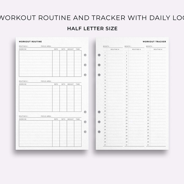 Discbound Planner - Etsy
