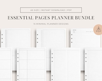 Printable Weekly Planner No. 2 – Puffin Pages Co