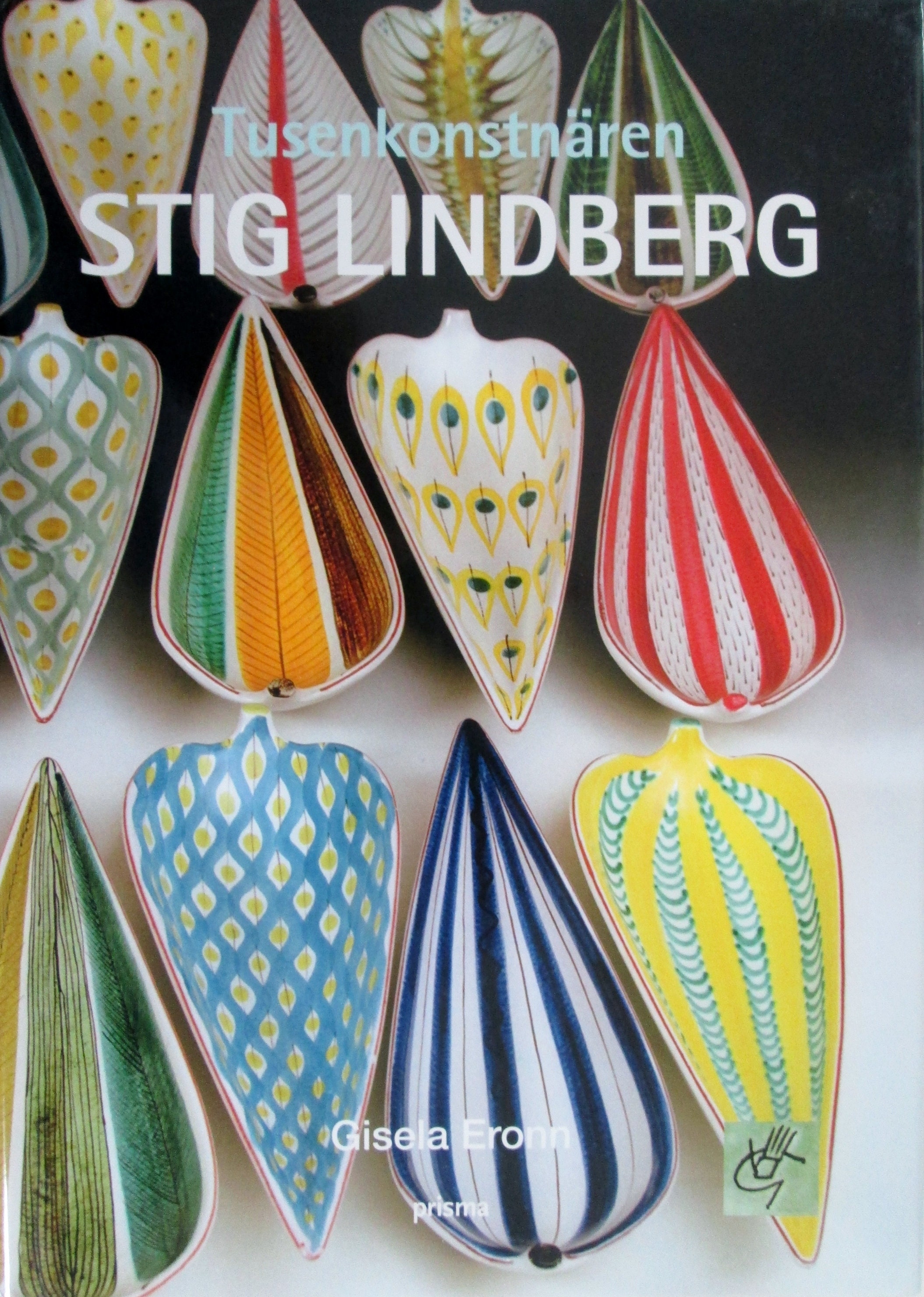Stig Lindberg Tusenkonstnaren Book Gisela Eronn 2003 Gustavsberg