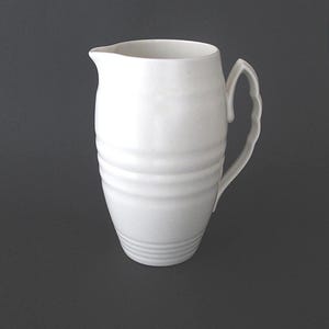1930s Art Deco Cream Jug: Beswick Ware Pitcher, English Design