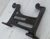 MACKINTOSH Hat Coat Hook - Retro Antique Finish Cast antique Iron 14.5cm