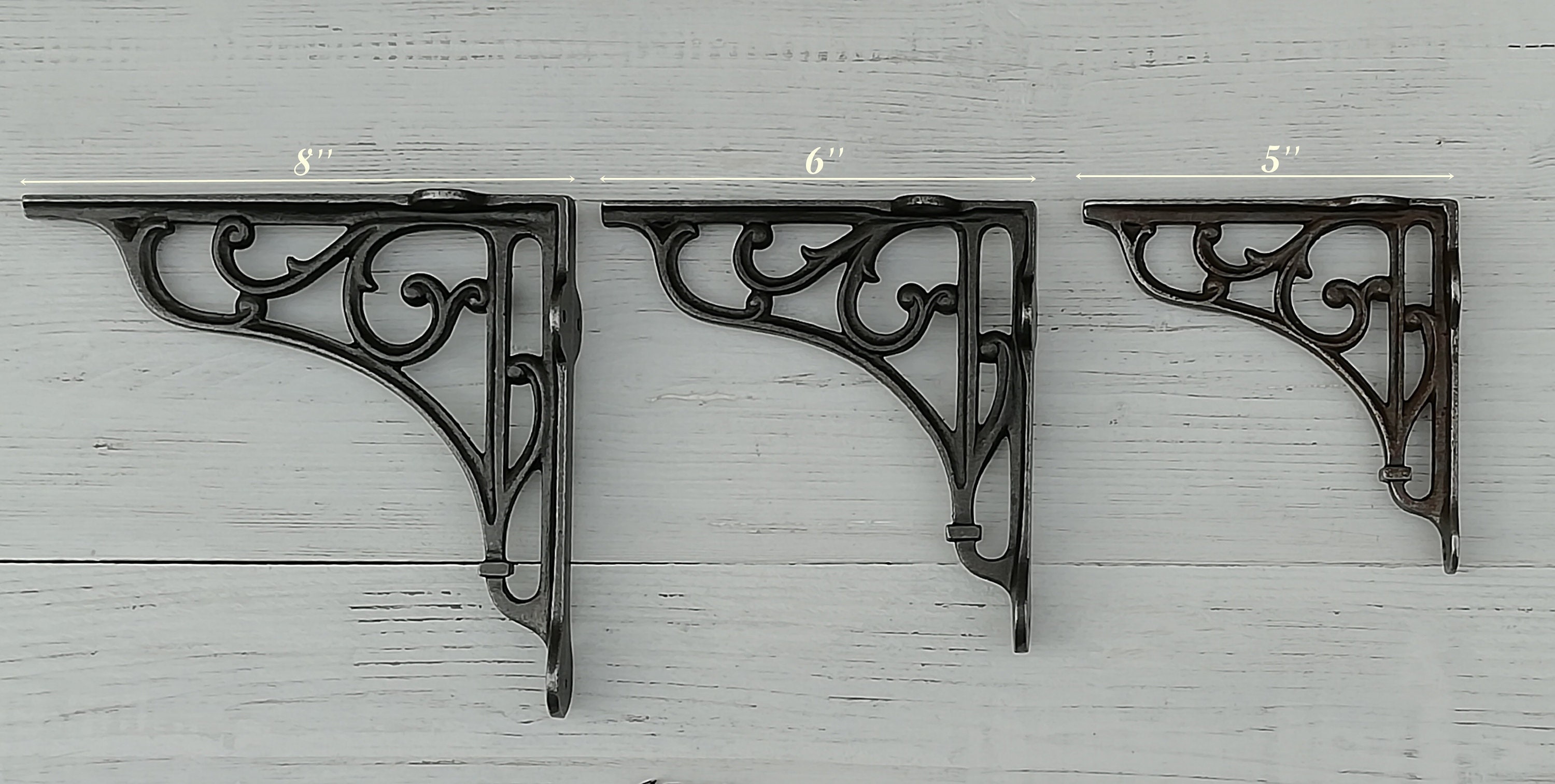Cast Iron Shelf Supports Etsy UK