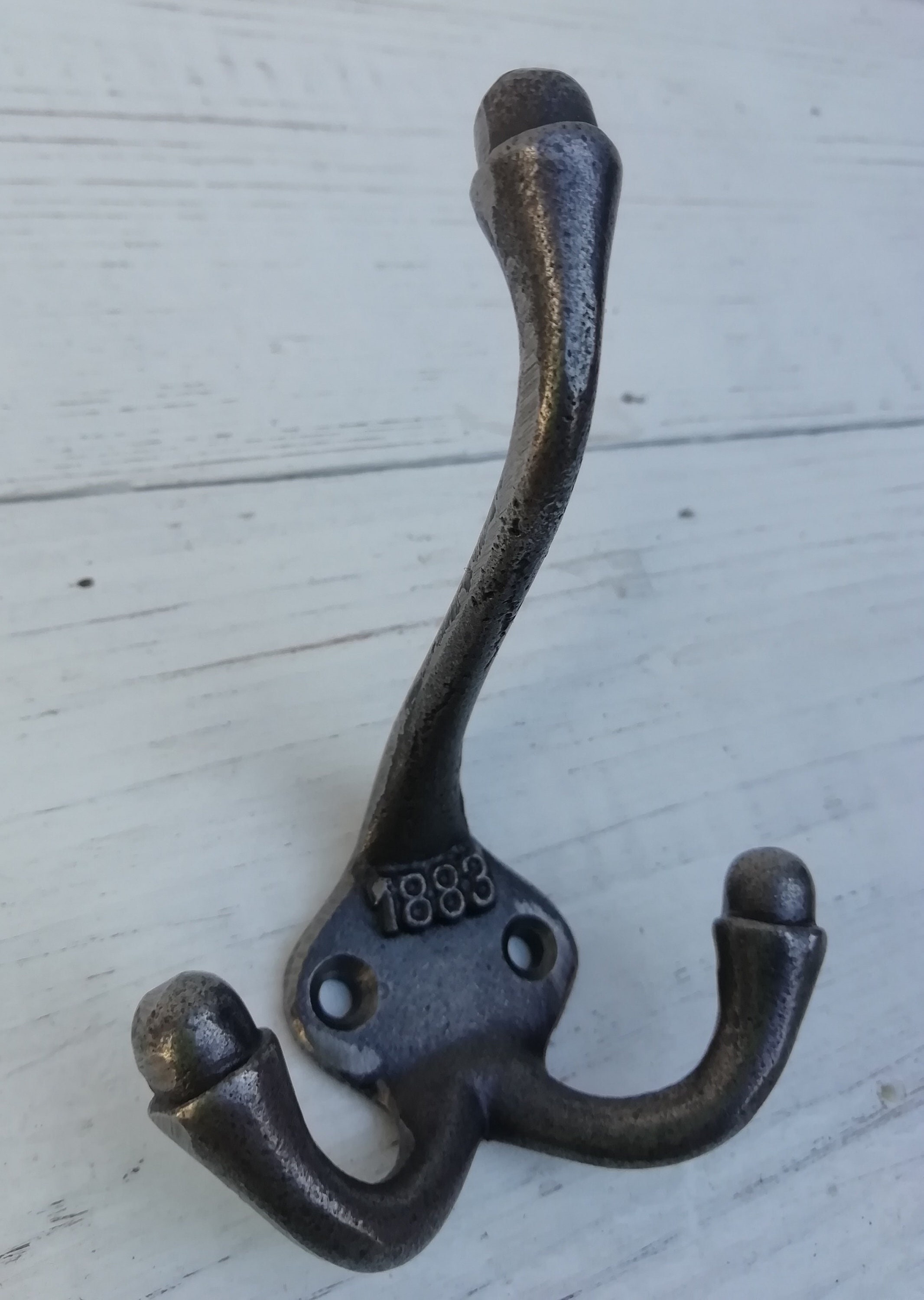  Antiques Vintage/Hooks Cast Iron/Coat Hook/Locker