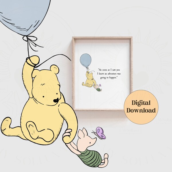 Winnie the Pooh Quote Etsy