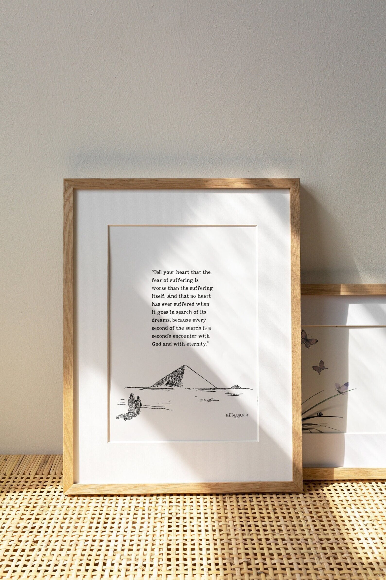 The Alchemist Quote Print, Paulo Coelho Quote, Instant Download ...