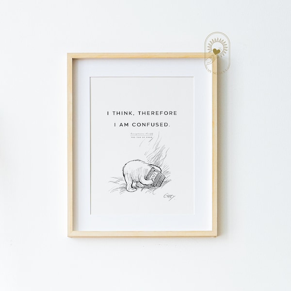 I think therefore I am confused, Tao of Pooh, Benjamin Hoff, The Power of Now, Digital Download