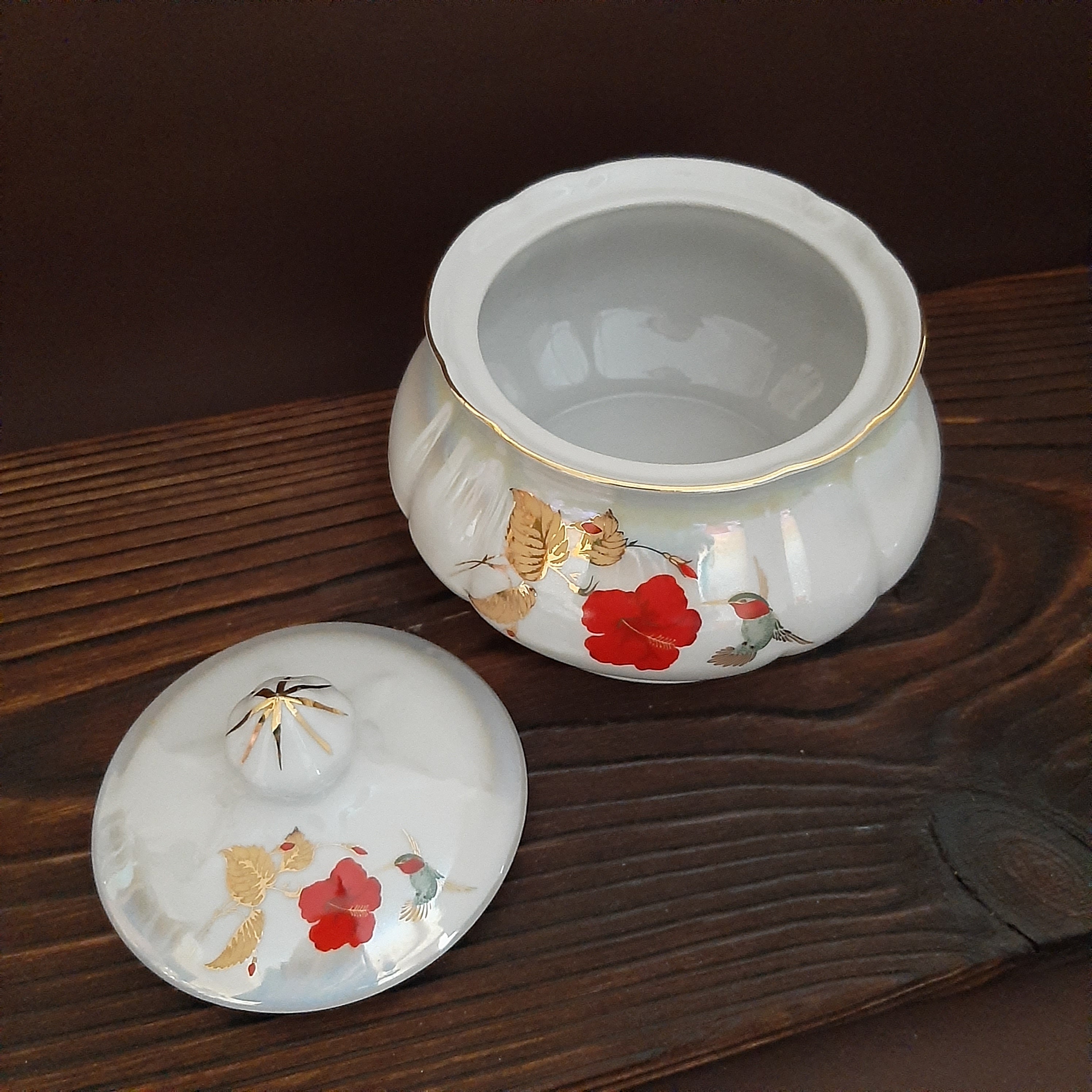 White sugar bowl with lid vintage Soviet porcelain sugar jar Etsy