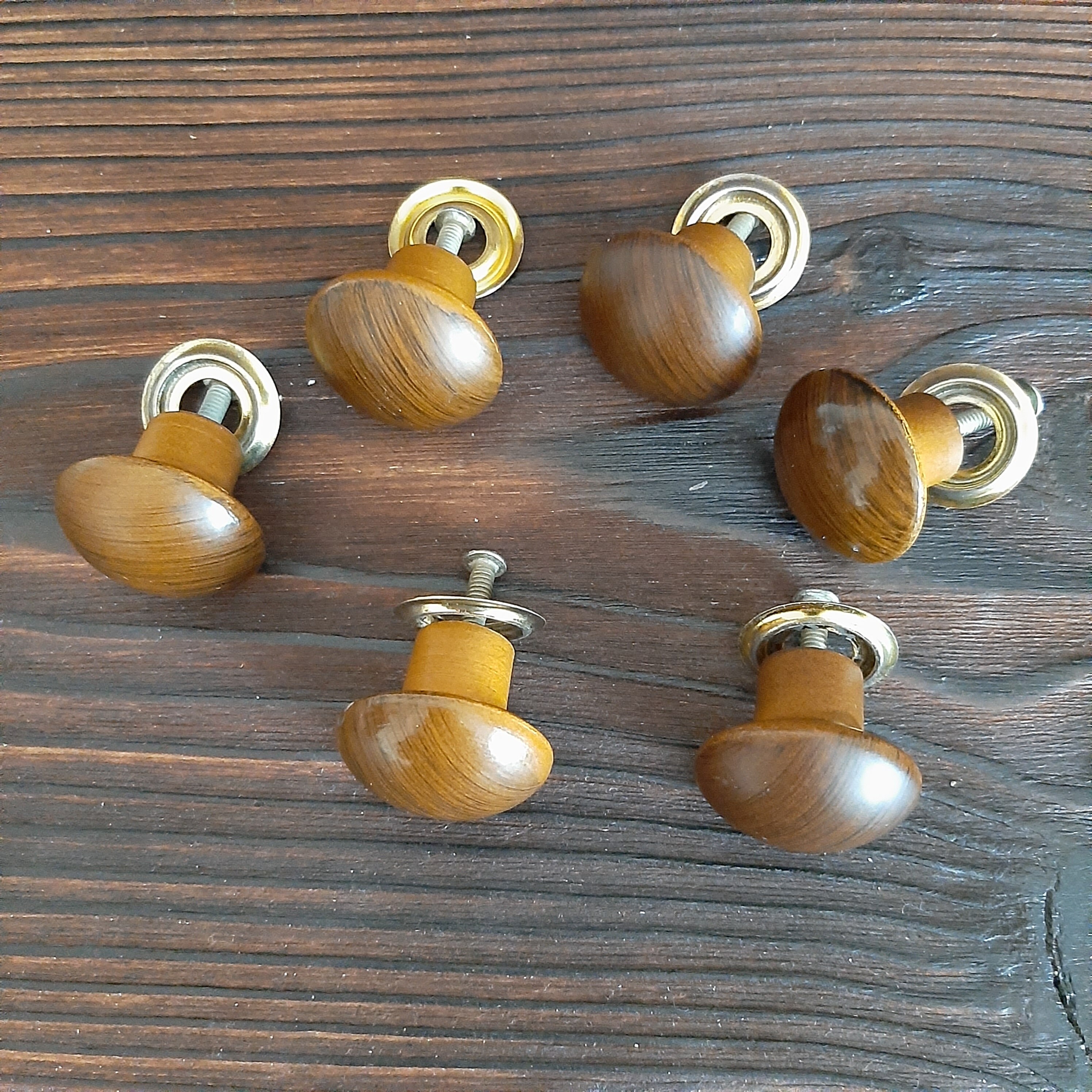 Vintage plastic drawers pulls Soviet furniture handles mid Etsy