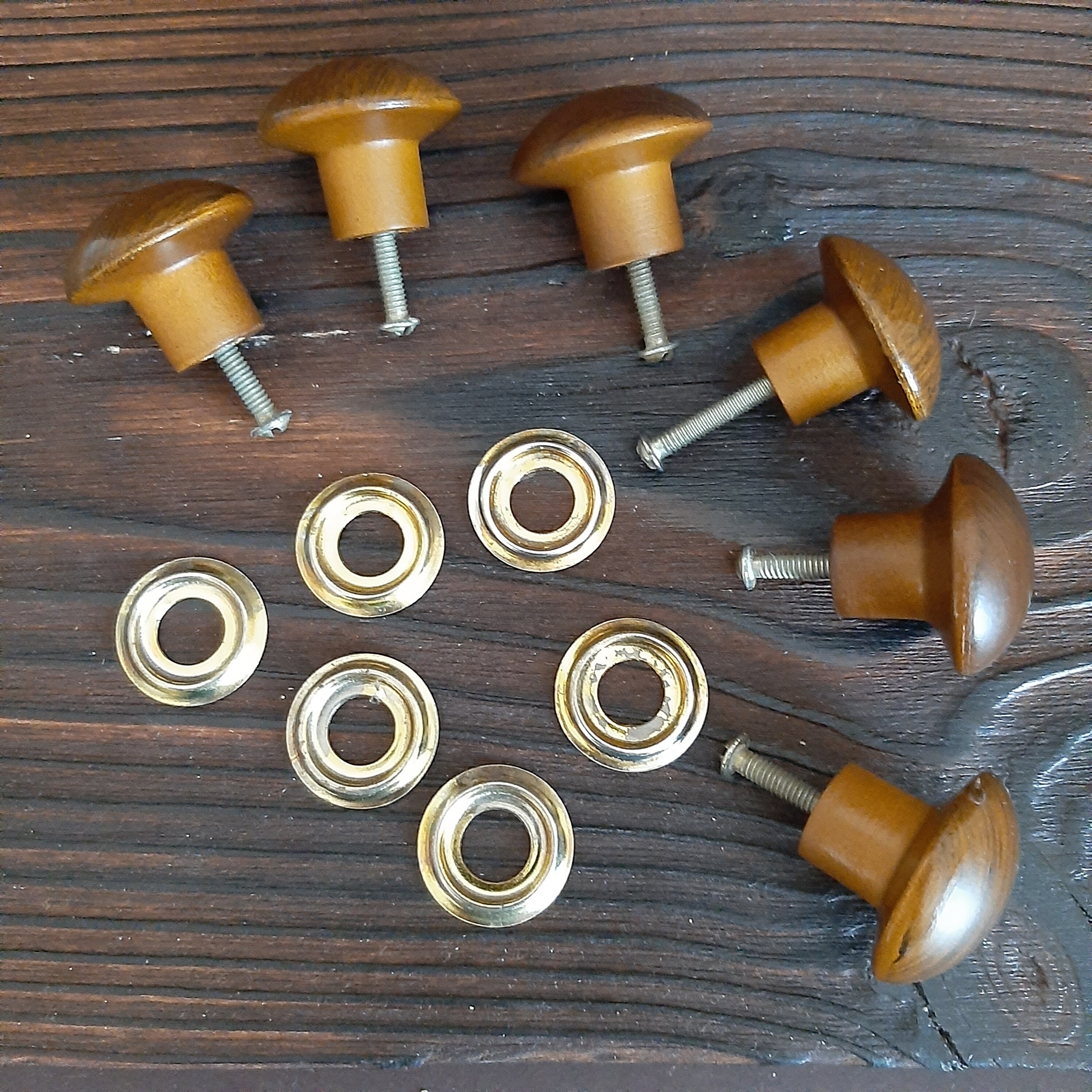 Vintage plastic drawers pulls Soviet furniture handles mid Etsy