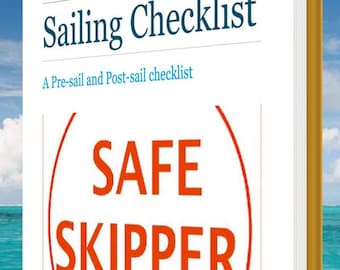 Sailing Checklist, Sailing book, Sailing manual,