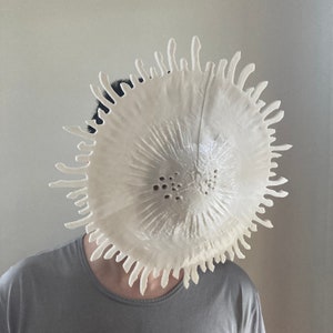 Gold Sun Mask Prop Cosplay Costume