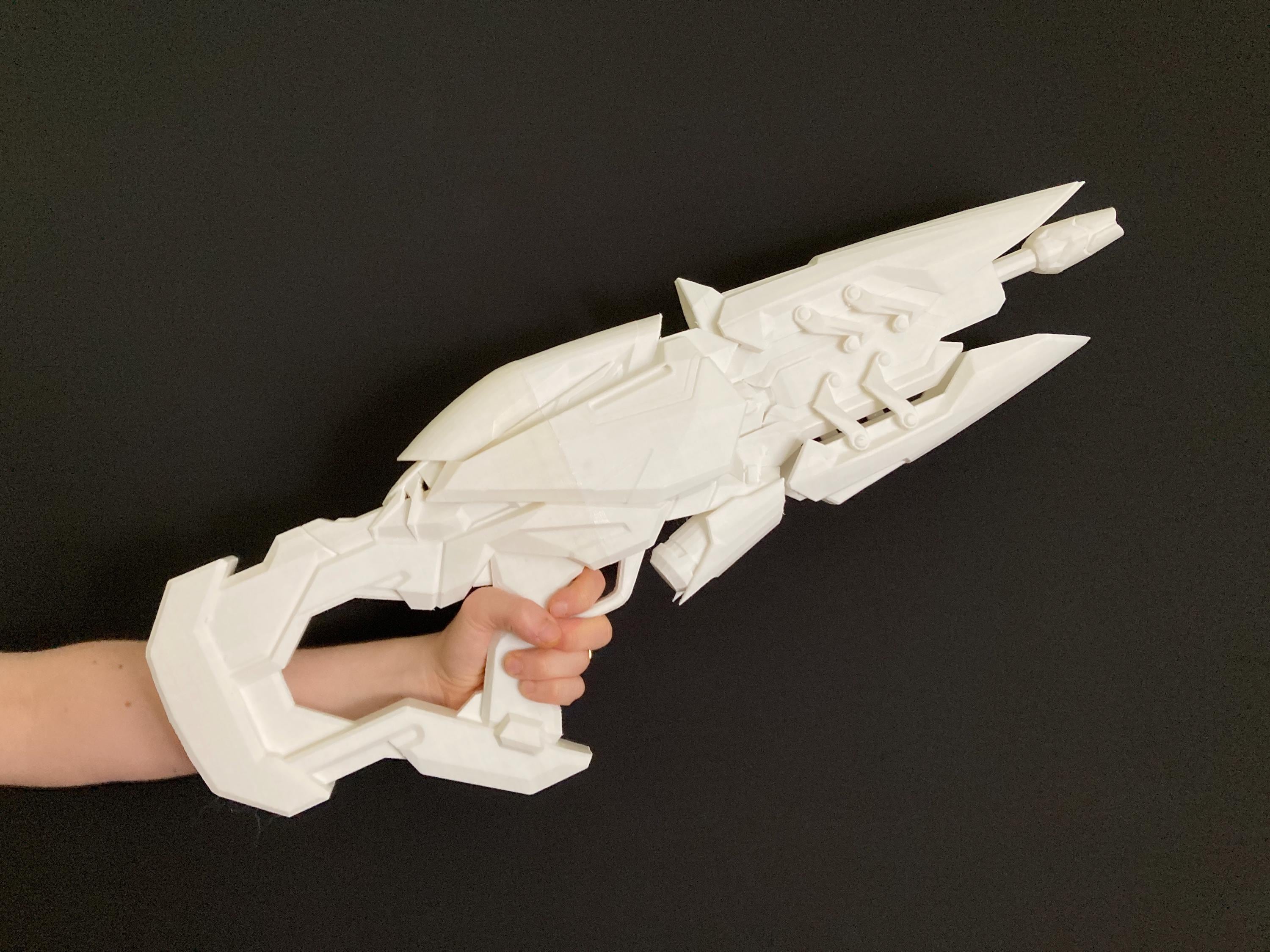 Cosplay Hunting Rifle Sci-fi Sniper Rifle Spider Gun Fantasy Videogame Assassin Full Size ...