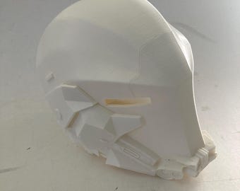 Casco de armadura completa de cyborg de ciencia ficción, disfraz de cosplay, visera de superhéroe