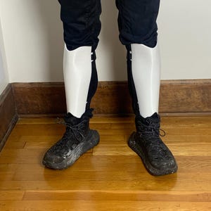 Shin Armor Cosplay Costume Straps Generic Protective Shield Prop Item