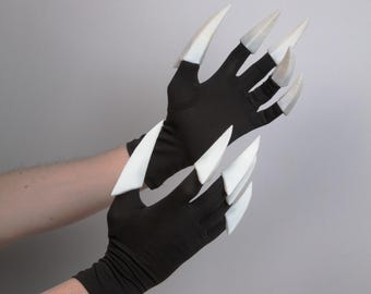 Spiked Claws Costume Set Cosplay Giant Nails Full Set Pair