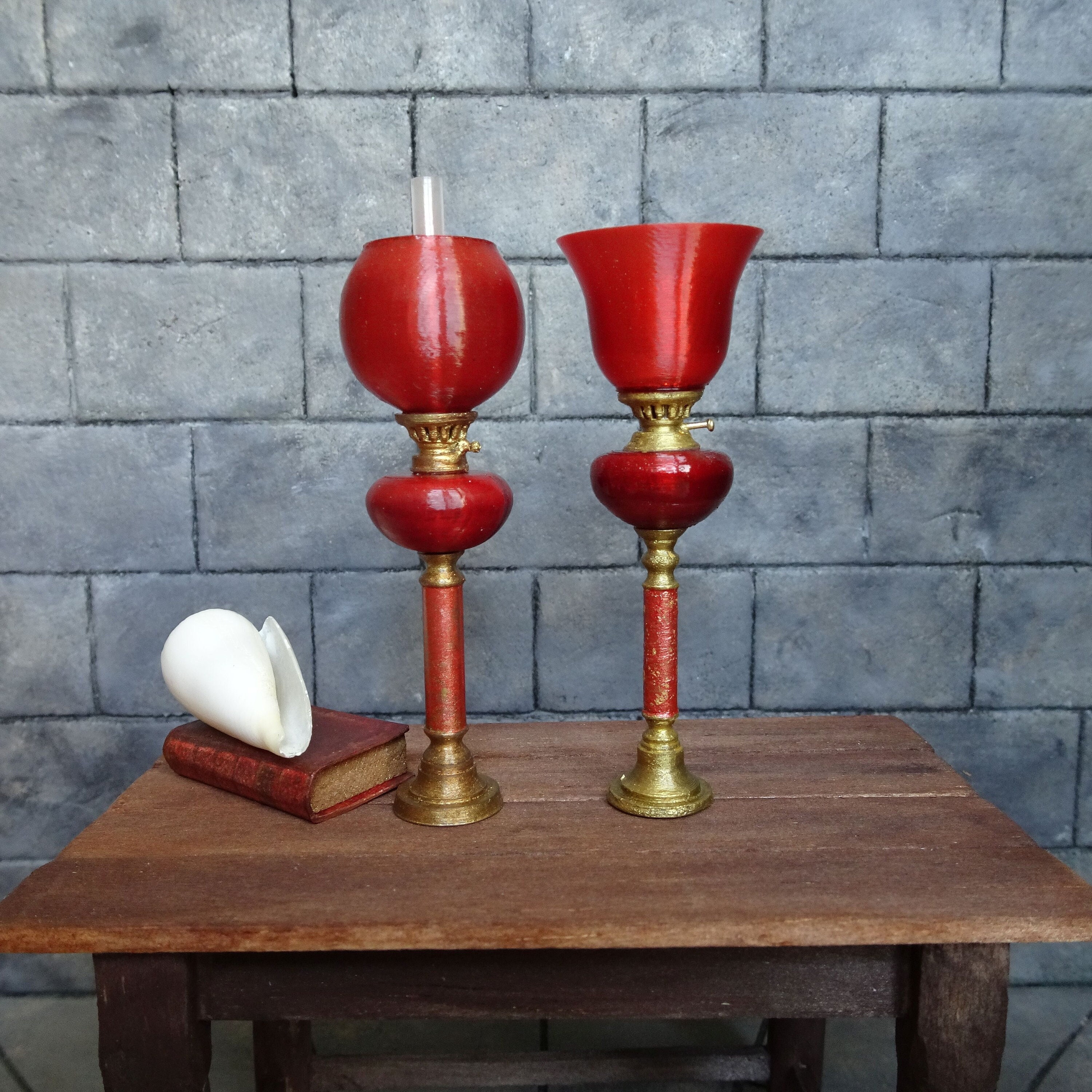 Old Paraffin Lamp 