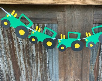 Tractor Banner, Tractor Theme Birthday, Tractor Theme Party, Farm Birthday, Farm Birthday Party, Tractor Birthday Banner, Kids Tractor Decor