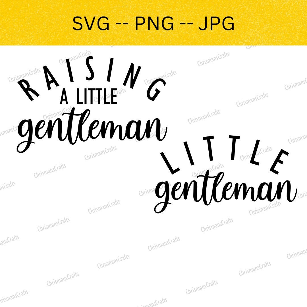 Raising A Little Gentleman, Little Gentleman Svg, Mom and Mini Svg, Mom ...