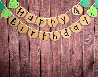 Safari Theme, Jungle Birthday, Happy Birthday Banner, First Birthday Jungle, Safari Explorer, Wild One, Two Wild, Kids Party Ideas, Three