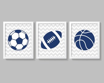 sports wall decor for nursery