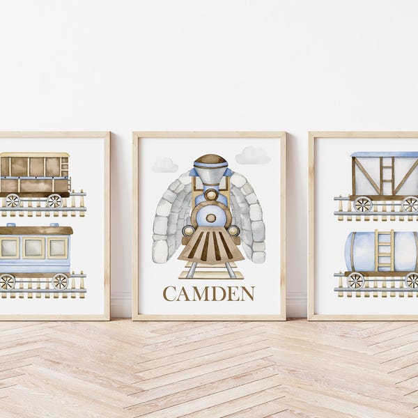 Train Nursery - Etsy