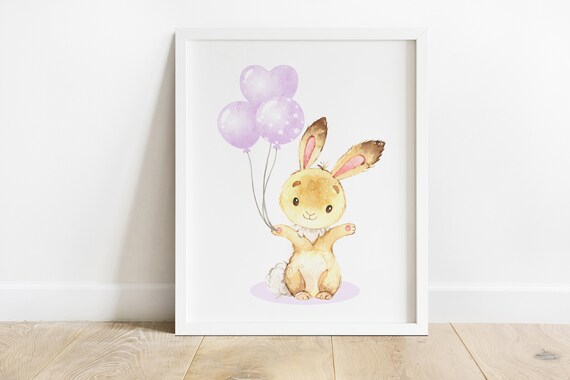 bunny rabbit nursery decor