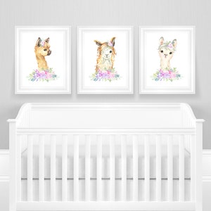 alpaca nursery decor