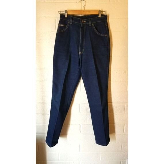 Dark Blue Vintage Lee Jeans - image 5