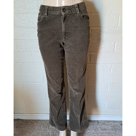 Brown Corduroy Vintage Flare Leg Pants