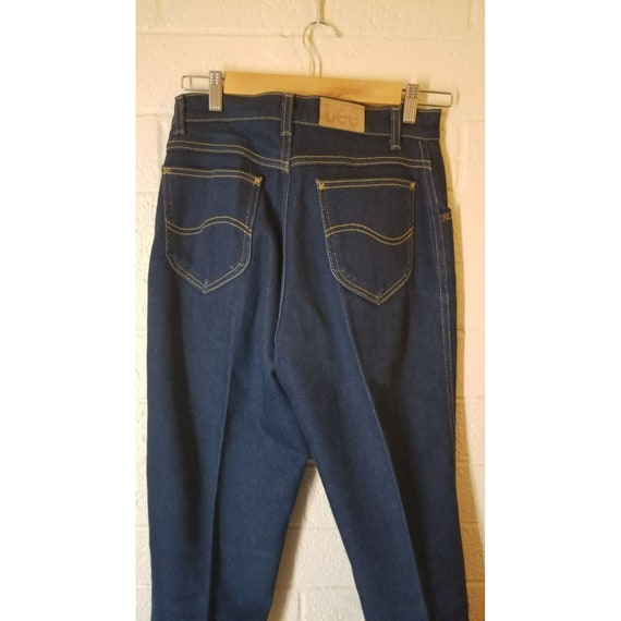 Dark Blue Vintage Lee Jeans - image 6