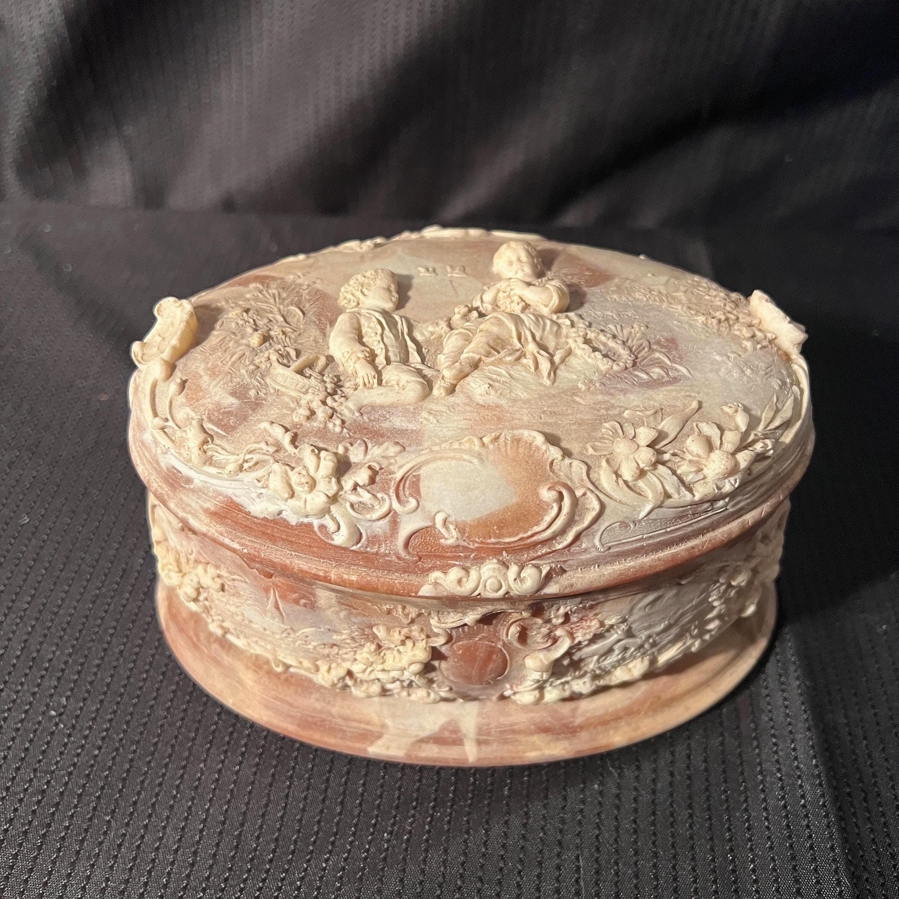 Incolay stone box - Etsy 日本