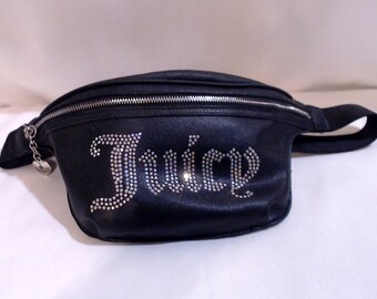 Sac banane noir Juicy Couture avec ceinture réglable