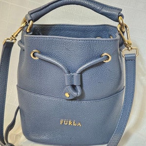 Bolso tote bandolera para mujer Furla Italy Mini Brooklyn Bucket