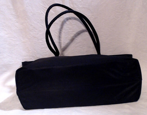 Womens Black Large Nylon Tote Ladies Bag Prada Sy… - image 5