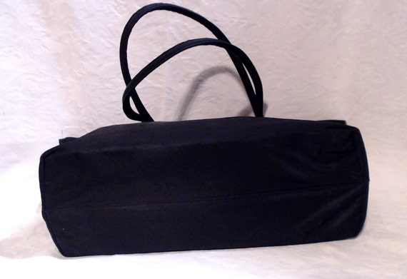 Womens Black Large Nylon Tote Ladies Bag Prada Sy… - image 6