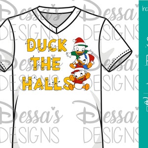 Duck the Halls - Vector and Sublimation Design