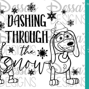 Dashing Through the Snow - Vector Design