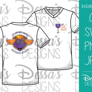 Journey into Intoxication - Vector and Sublimation Design